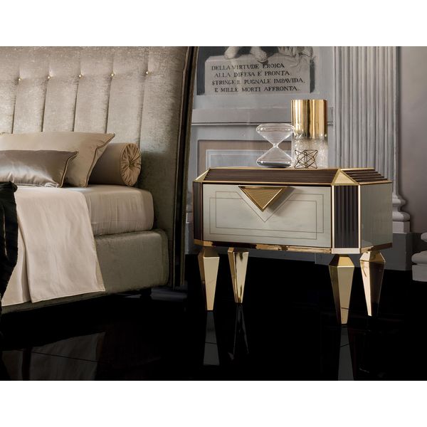 Tavolino Da Notte Di Design Tavolini Originali Consolle Tavolino Da Letto Camera Da Letto Consolle-image