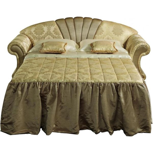 Divano 2 Posti Divano Design Rivestimento Classico Tessuto Letto Funzione Divani-image