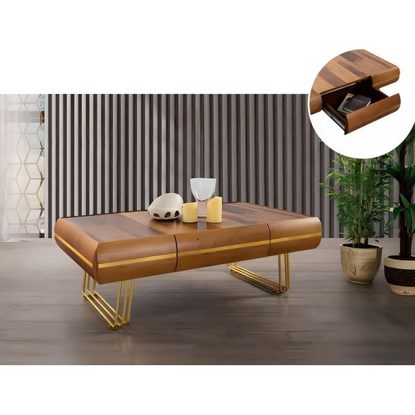 Tavolo Legno Sala Da Pranzo Mobili Tavoli Nuovo Tavolino Soggiorno Design Italiano-image