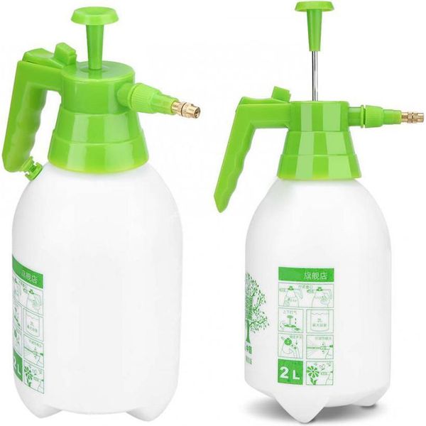 Rosfix Spruzzatore A Pressione Manuale – Spruzzatore Ergonomico Da 2 Litri | Plastica Robusta, Ugello Regolabile-image
