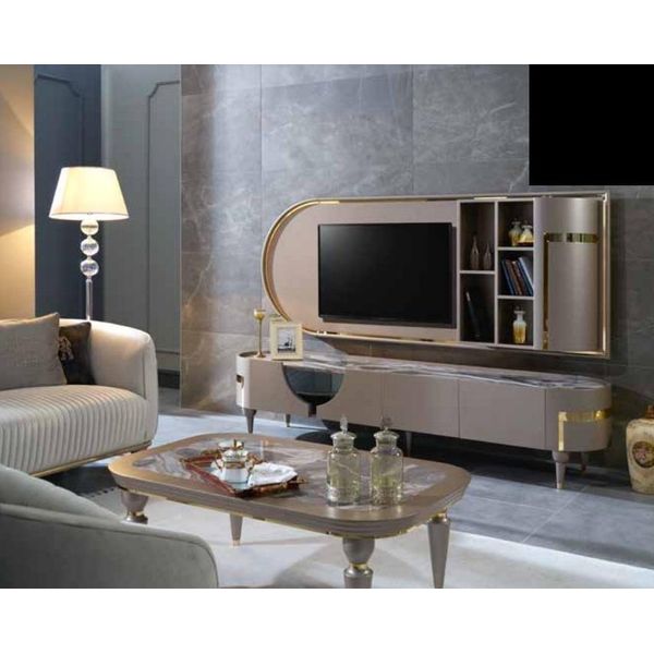 Mobile Tv Lowboard Rtv Mobili Mobili Soggiorno Armadio Credenza Cassettiera Nuovo-image