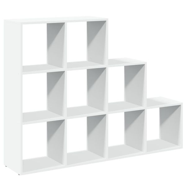 Syfax™ Libreria Divisorio 3 Ripiani Bianca 137,5X29X103,5Cm Truciolato-image