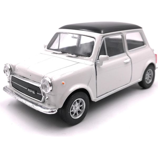 Onwomania Modellauto Mini Cooper 1300 Oldtimer Weiss Auto Mst. 1:34-39-image
