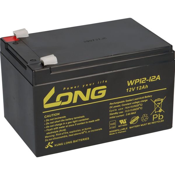 Batteria Per Panasonic LC-RA1212PG1 12V 12Ah Agm-image
