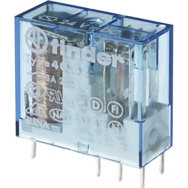 Relè Finder Pcb 60 V/Dc 8 A 2 Contatti In Scambio 40.52.9.060.0000 1 Pc-image