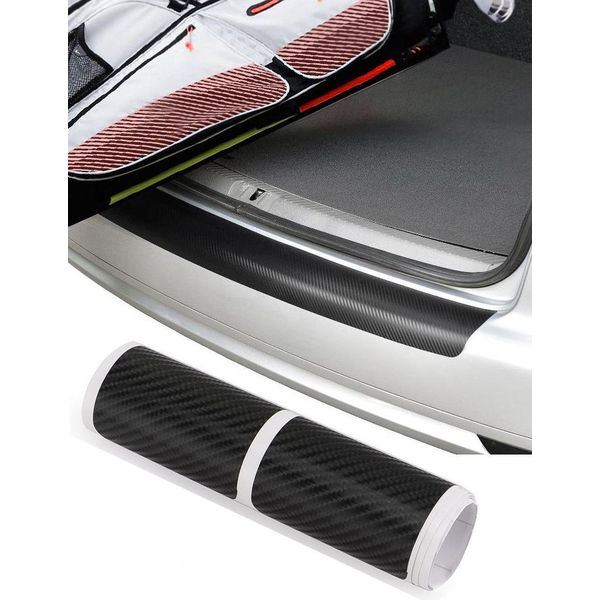 Pellicola Protettiva Per Paraurti Carbon Look Per Citroen C4 Grand Picasso Dal 2013--image