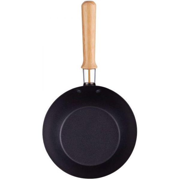 12X Syntrox Padelle Wok Universali Per Grigliare Con Manico In Bambù-image