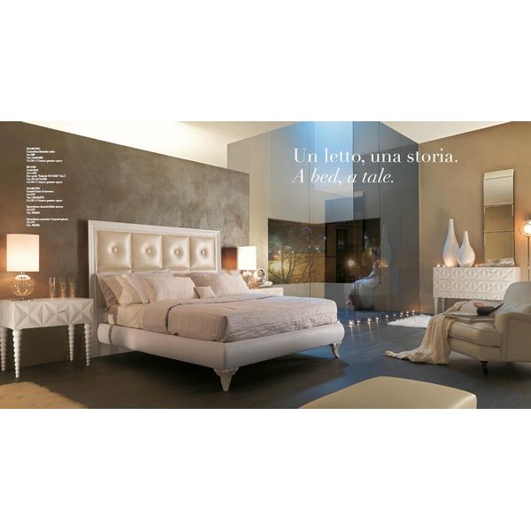 Letto Matrimoniale Letti Classici Mobili Per La Camera Da Letto Letto In Legno Massiccio Bizzotto Italia-image