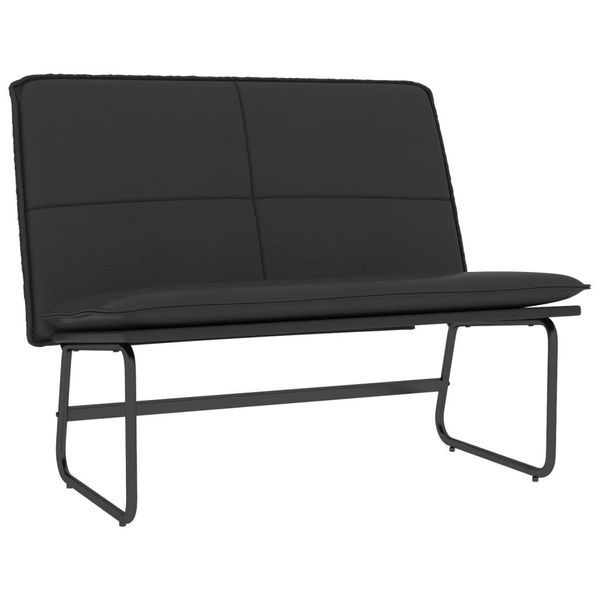 Syfax™ Panca Nera 100X75X76 Cm In Pelle Finta-image