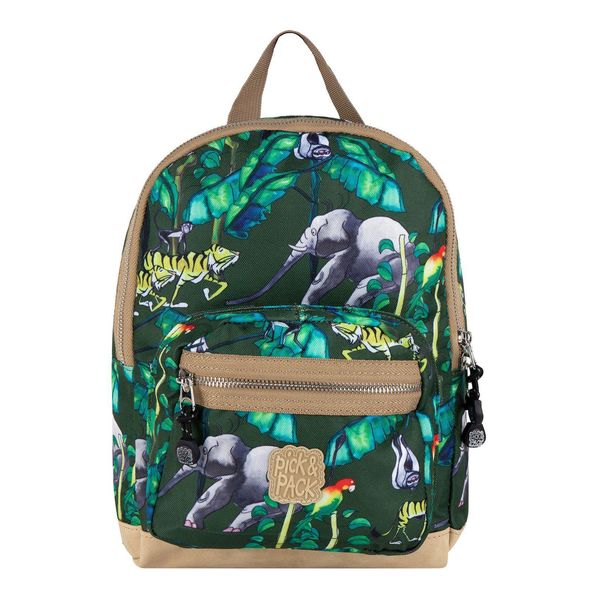 Pick & Pack Zaino Per Il Tempo Libero Zaino Happy Jungle Backpack 7L Bamboo Verde Scuro-image