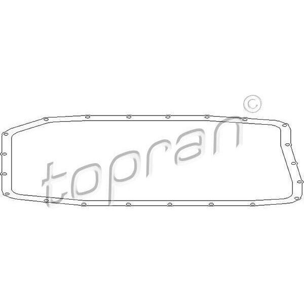 Topran 501 748 - Oe 2411 7 543 484 Guarnizione, Coppa Olio Per Serie 7 (E65), X3 (E83), X5 (E53)-image