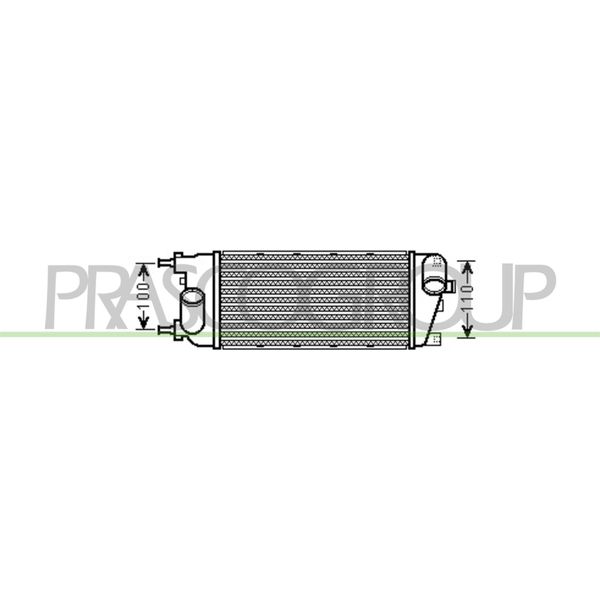 Prasco FT124N002 - Intercooler Oe 51930049 Per Panda-image