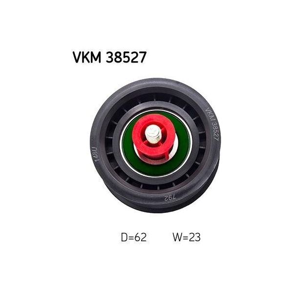 Skf Vkm 38527 Rullo Di Rinvio/Guida, Cinghia Trapezoidale Dentata Oe 1562020619 Compatibile Con Classe C, Clk, Cls, Classe E, Classe S, Sl-image