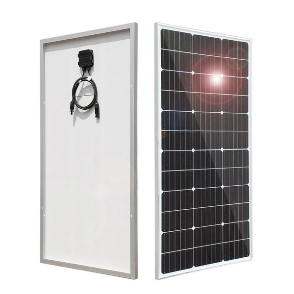 Set Di Pannelli Solari, Potenza 240 W, Efficienza Monocristallina, 240W 2 Pezzi 120W-image