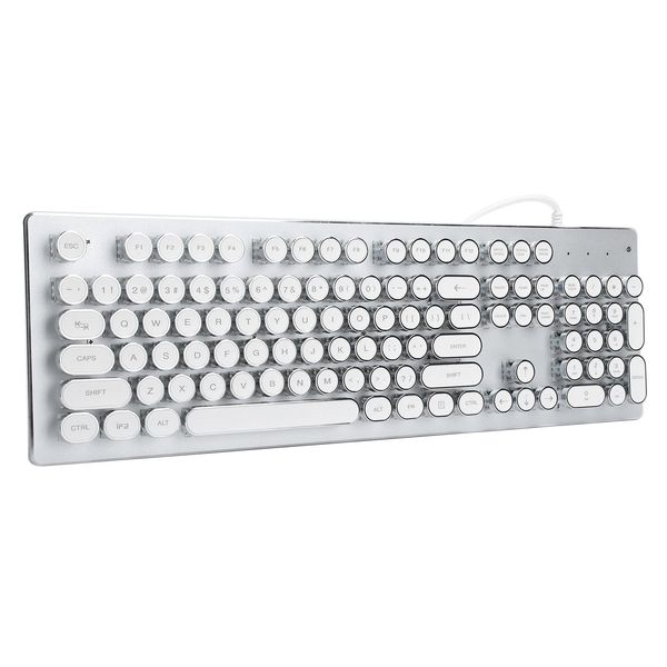 Tastiera, Tastiera Da Gioco, Tastiera Cablata, Tastiera Illuminata, Tastiera A Tasti Tondi, Accessorio Per Computer-image
