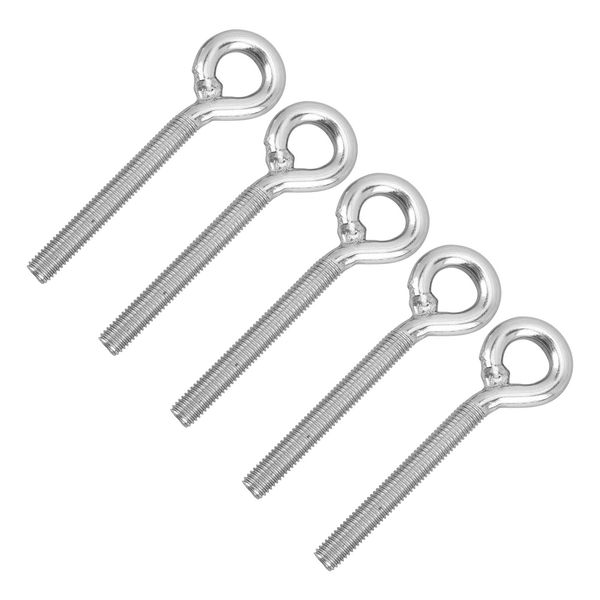 Bullone Dell'occhio M10, Bullone Dell'anello Dell'acciaio Inossidabile, Bullone Dell'occhio Di Sollevamento Dell'oscillazione Della Spalla, Bullone Dell'occhio Del Macchinario, Bulloni Chiusi A Macchina Del Ciclo Dell'anello, Bullone Dell'occhio Resistente-image
