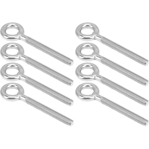 Bullone Dell'occhio M8, Bullone Dell'occhio Del Macchinario, Bullone Dell'occhio Di Sollevamento Dell'oscillazione Della Spalla, Anello Del Bullone Dell'acciaio Inossidabile, Bulloni Chiusi A Macchina Del Ciclo Dell'anello, Bullone Dell'occhio Resistente-image