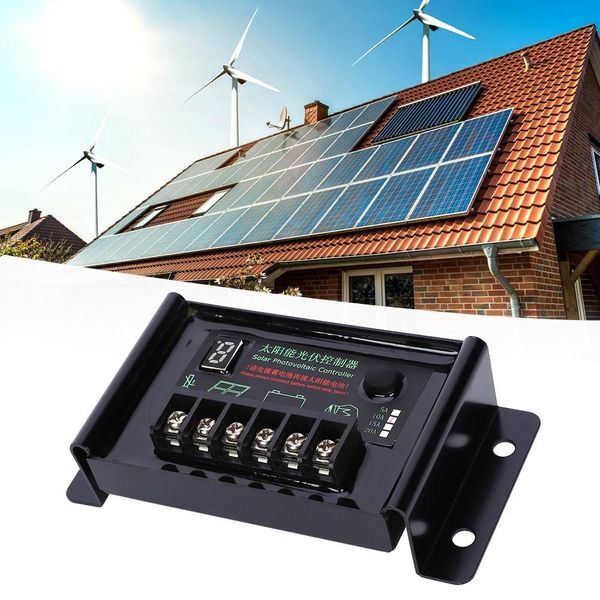 Regolatore Del Pannello Solare, Caricatore Solare, Regolatore Della Batteria, Regolatore Solare, Regolatore Di Generazione Di Energia-image