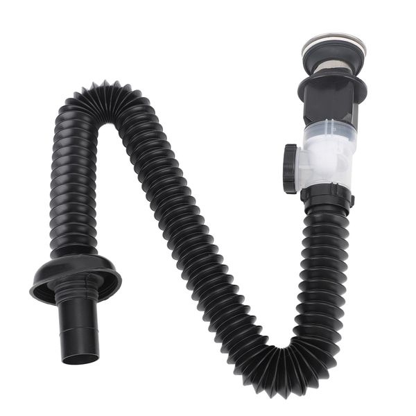 Tubo Downcomer Del Lavandino, Tubo Del Lavabo, Tubo Di Scarico Del Lavandino, Tubo Flessibile Dello Scarico, Tubo Di Fogna Dello Scarico Del Lavandino, Tubo Di Fogna Del Lavandino-image