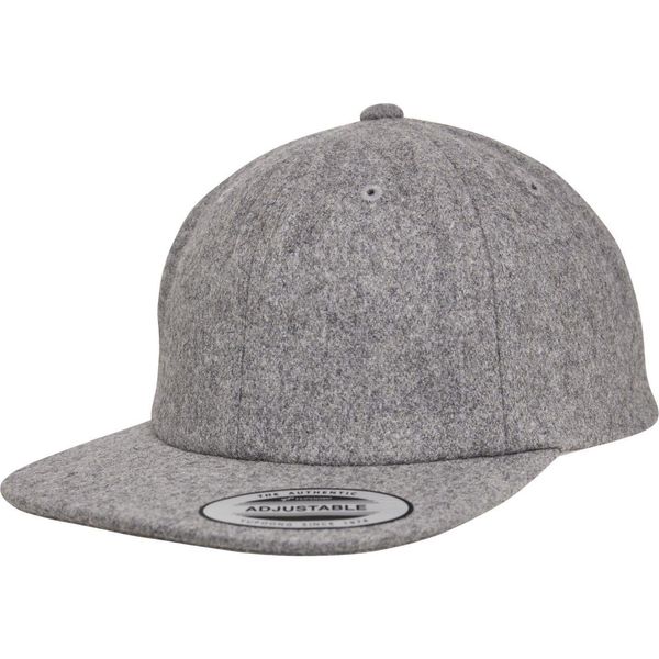 Flexfit 6502MC | Cappello In Melton - Chiusura In Metallo - Colore: Grigio - Taglia: Unica-image