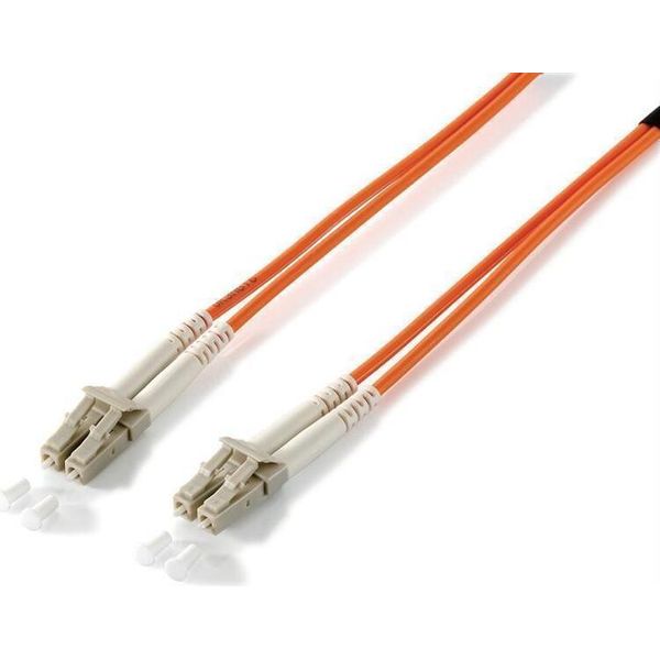 Equip Lc/LС 62,5/125μM 1,0M Cavo Infiniband/Fibra Ottica 1 M Arancione-image