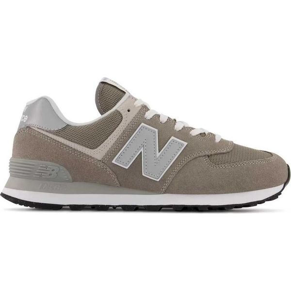 New Balance 574 Scarpe Da Ginnastica Classiche In Pelle Scamosciata, Grigio 37 Eu-image