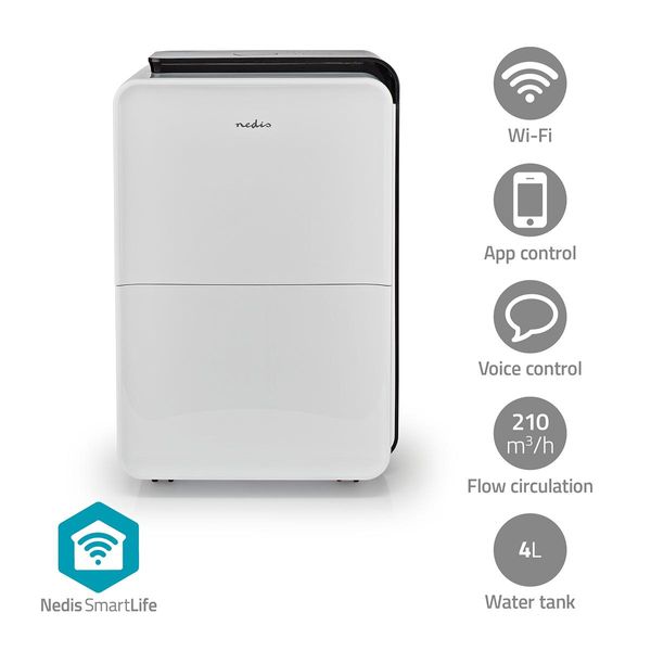 Deumidificatore Intelligente Wi-Fi, 30 L/Giorno, Controllo Tramite App-image