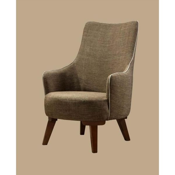 Poltrona Seduta Design Soggiorno Tappezzeria Legno Tappezzeria Moderna Lusso Nuovo-image