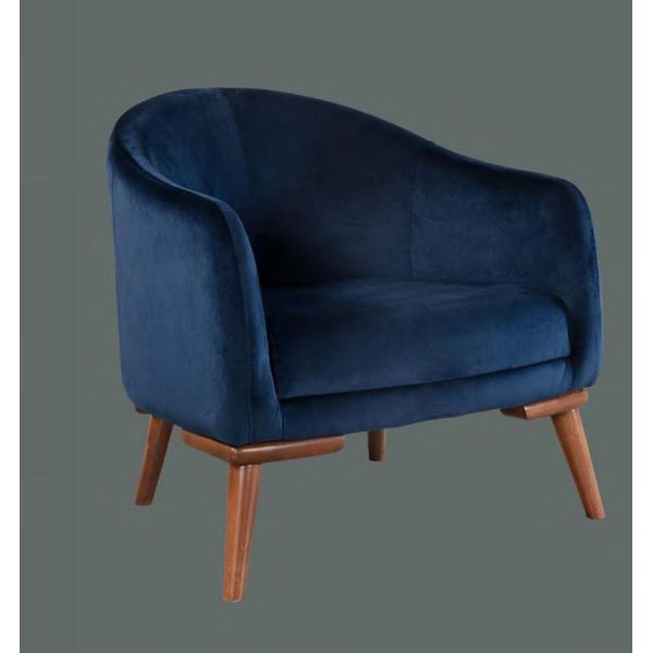 Poltrona Monoposto 1 Posto Sedile Imbottito Di Design Tessuto Sedile Tessuto Moderno Nuovo-image