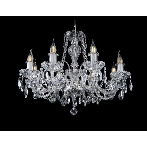 Corona Lampadario Lampade Luci Di Cristallo Illuminazione Soffitto Boemia-image