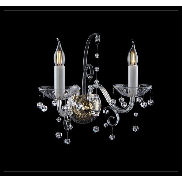 Lampada Da Parete Bohemia Lampadario Lampadario Da Parete Lampadario Di Cristallo-image
