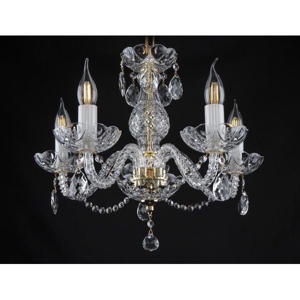 Corona Lampadario Lampade Luci Di Cristallo Lampada Soffitto Illuminazione Bohemia-image