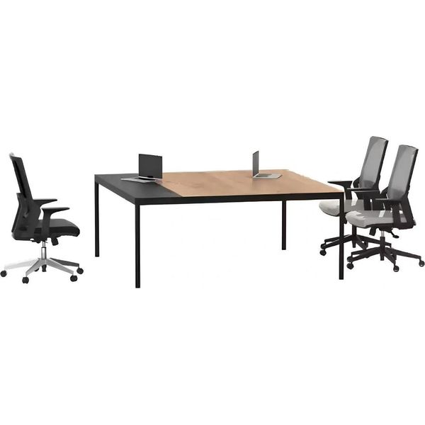 Scrivania Da Ufficio In Legno Massiccio Mobili Da Studio Mobili In Vero Legno-image