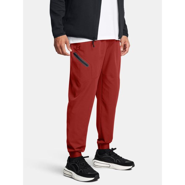 Under Armour Ua Unstoppable Joggers - Arancio Terra, Taglia:L-image