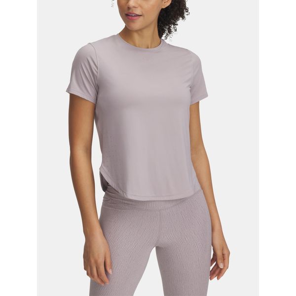 Maglietta Under Armour Launch Elite A Maniche Corte Beige M Donna Beige M-image