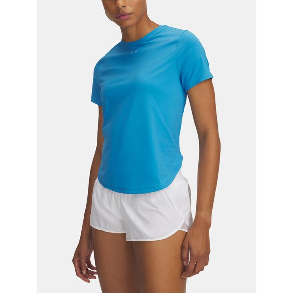Maglietta Under Armour Launch Elite A Maniche Corte Blu M Donna Blu M-image