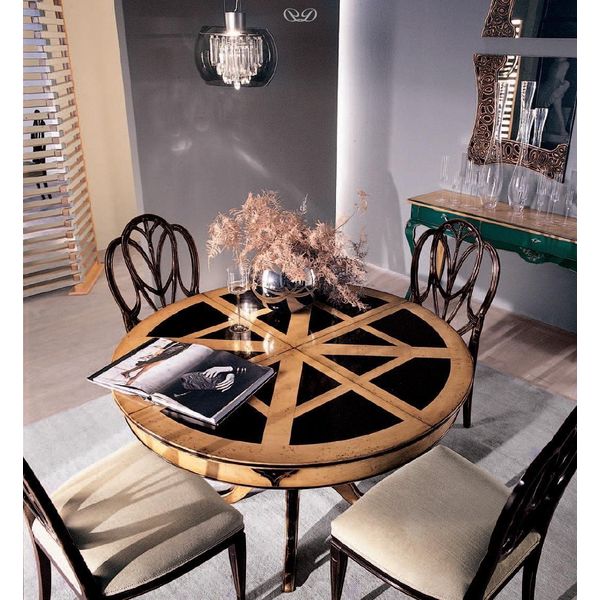 Mobili Tavolo Da Pranzo In Stile Antico Tavoli Da Pranzo Italiani Tavoli In Legno Tavoli Rotondi-image
