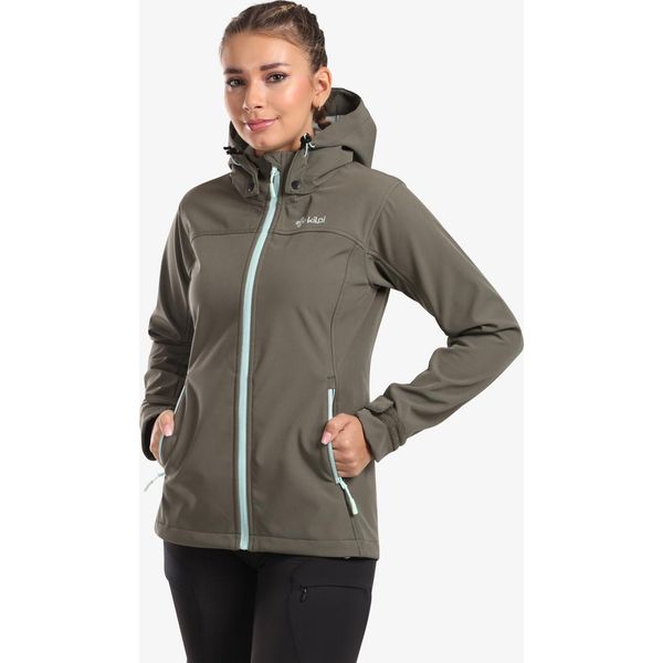 Giacca Softshell Da Donna Kilpi RAVIA-W, Verde Scuro, Taglia 40-image
