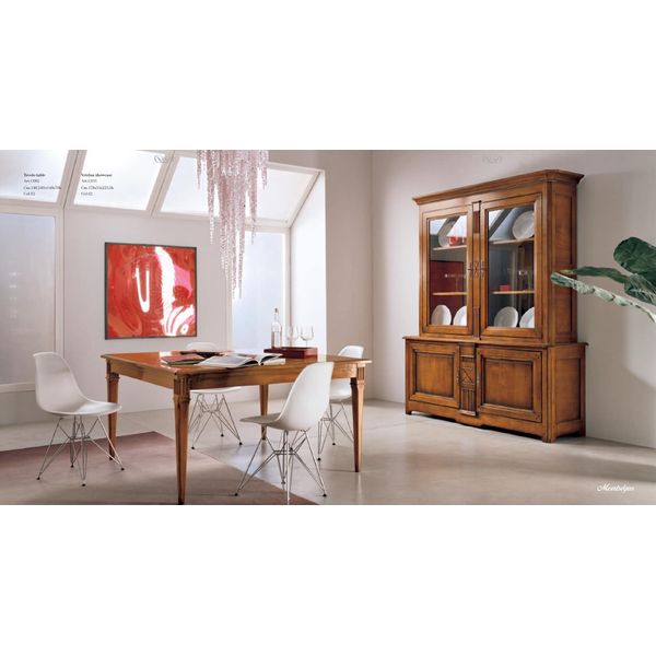 Credenza In Legno Massiccio Credenza Per Soggiorno Credenza Bizzotto Vetrine Nuovo-image