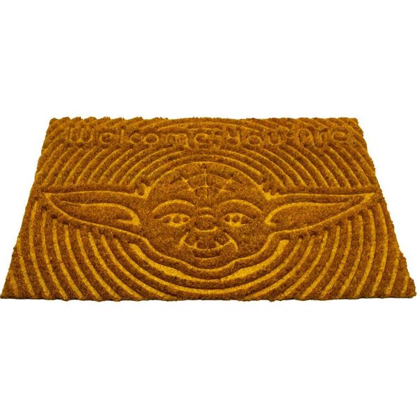 Star Wars - Tappeto Per Porta "Welcome You Are"", In Rilievo TA11652 (Taglia Unica) (Marrone/Giallo)"-image