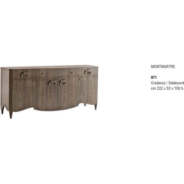 Credenza Marrone Credenze Mobili In Legno Massiccio Cassettiere Credenza-image