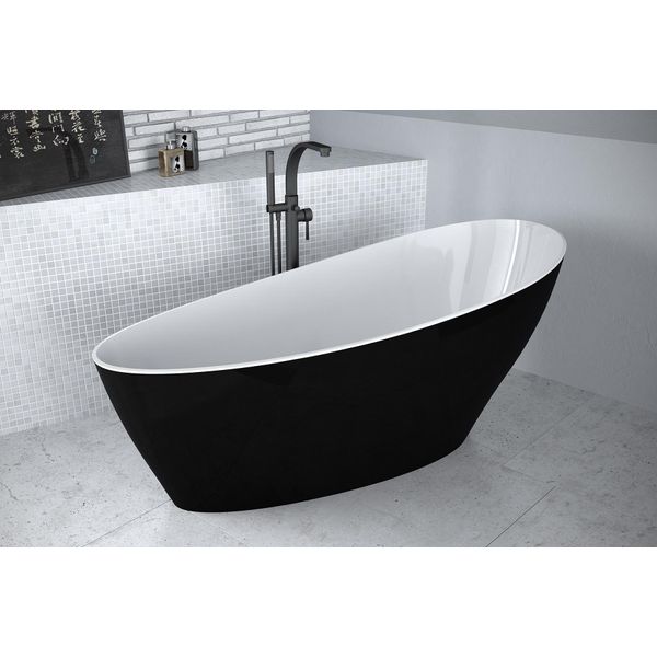 Vasche Da Bagno Ovali Di Design Vasca Da Bagno Autoportante Vasche Da Bagno Moderne Acrilico-image