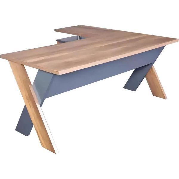 Scrivania Tavoli In Legno Tavolo Da Ufficio Tavoli Di Design Marrone Nuovo-image