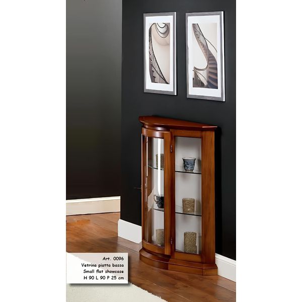 Vetrine Vetrina Mobile Marrone Vetrina Soggiorno Legno Credenza Lusso Mobili Nuovi-image
