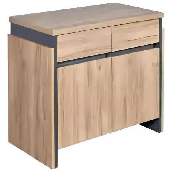Credenza Moderna In Legno Cassettiera Portaoggetti Mobili Da Studio Nuovo-image