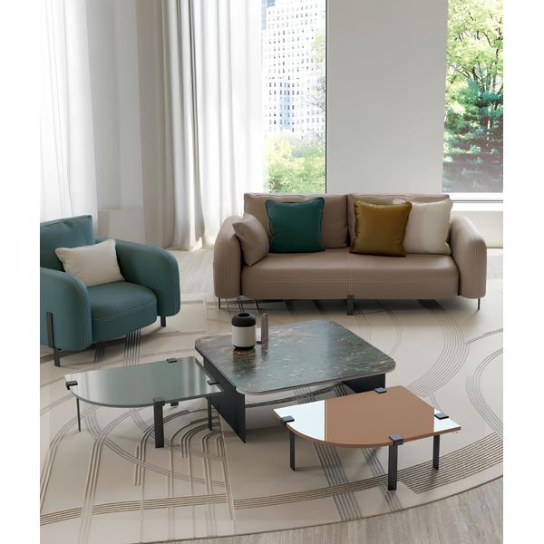 Divano Design Divano A Due Posti Arredamento Divani Italiani Nuovi Bizzotto-image