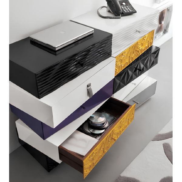 Cassettiera In Legno Armadio Armadi Cassettiera Solida Soggiorno-image