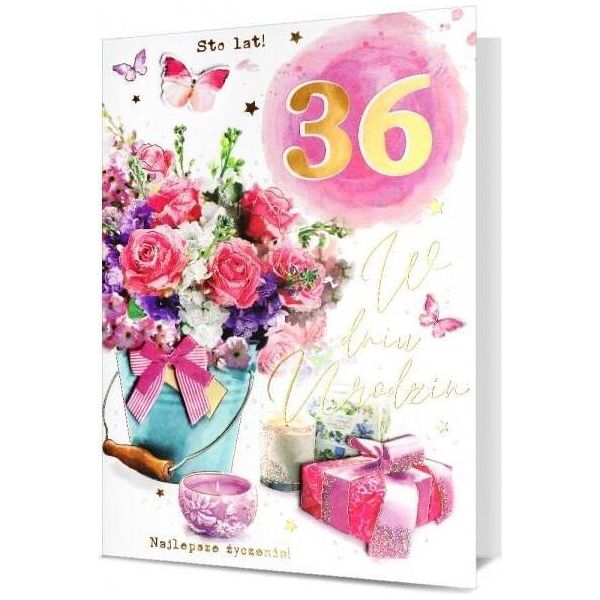 Biglietto Di Auguri B6 (Numeri Intercambiabili)-image