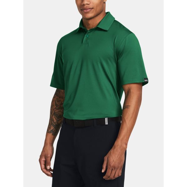 Under Armour Golf Tee To Green Lb Polo A Maniche Corte Verde M Uomo Verde M-image