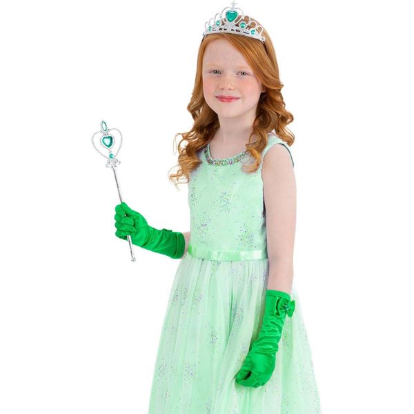 Smiffys - Set Di Accessori Per Costumi Da Bambina SM2155 (Taglia Unica) (Verde)-image